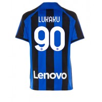 Fotbalové Dres Inter Milan Romelu Lukaku #90 Domácí 2022-23 Krátký Rukáv